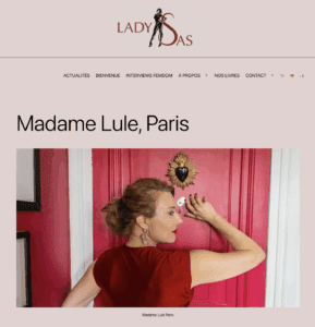Interview de Lady Sas